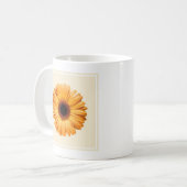 花 | Orange Gerbera コーヒーマグカップ (正面左)