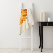 花 | Orange Gerbera シェルパブランケット (インサイチュ)