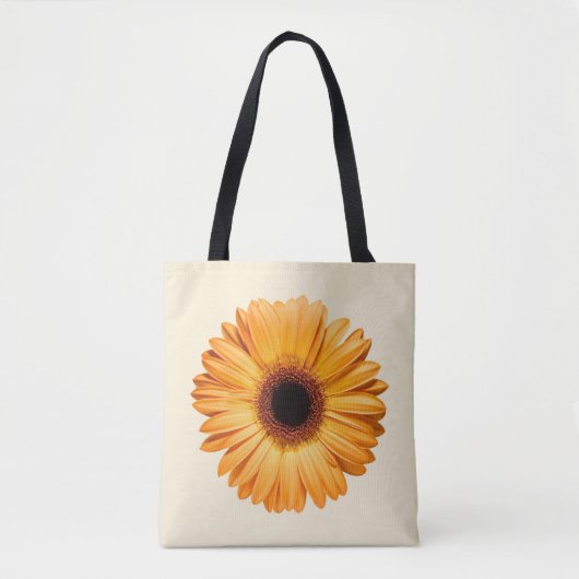 花 | Orange Gerbera トートバッグ (正面)