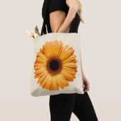 花 | Orange Gerbera トートバッグ (クローズアップ)