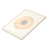 花 | Orange Gerbera ノートパッド (アングル)