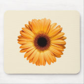 花 | Orange Gerbera マウスパッド (正面)