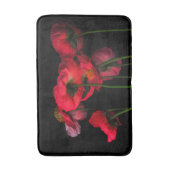 花 | Red Poppies バスマット (正面縦)