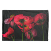 花 | Red Poppies 枕カバー (裏面)