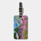 花 Summer Matterhorn Switzerland ラゲッジタグ (正面縦)