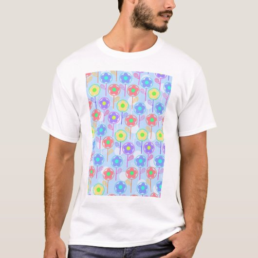 花 Tシャツ (正面)