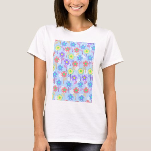 花 Tシャツ (正面)