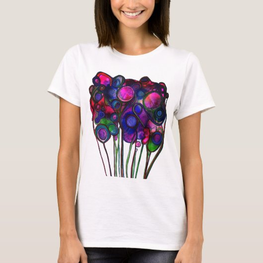 花 Tシャツ (正面)