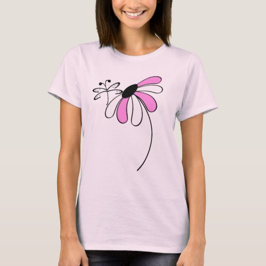 花 Tシャツ (正面)