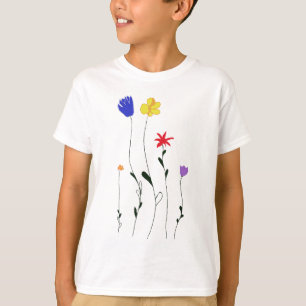 花 Tシャツ