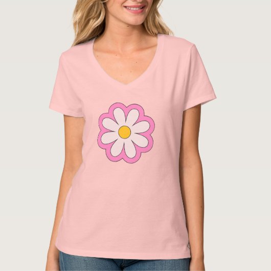 花 Tシャツ (正面)