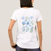 花 Tシャツ (裏面)