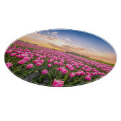 花 | Tulips South Holland,オランダ カッティングボード (角)