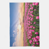 花 | Tulips South Holland,オランダ キッチンタオル (縦)