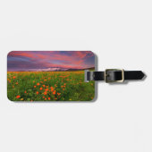 花 | Wildflower Field雪をかぶった山々 ラゲッジタグ (正面横)