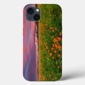 花 | Wildflower Field雪をかぶった山々 Case-Mate iPhoneケース (裏面)