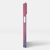 花 | Wildflower Field雪をかぶった山々 iPhoneケース (右側面)