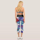 花 | Zazzle_Growstore カプリレギンス (裏面)