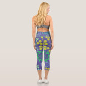 花 | Zazzle_Growstore カプリレギンス (裏面)