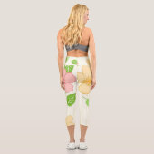 花 | Zazzle_Growstore カプリレギンス (裏面)