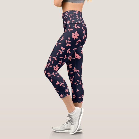 花 | Zazzle_Growstore カプリレギンス (左)
