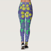 花 | Zazzle_Growstore レギンス (裏面)