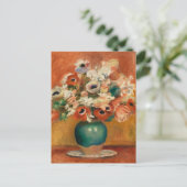 花by 威厳があるルノアール ポストカード (スタンド正面)