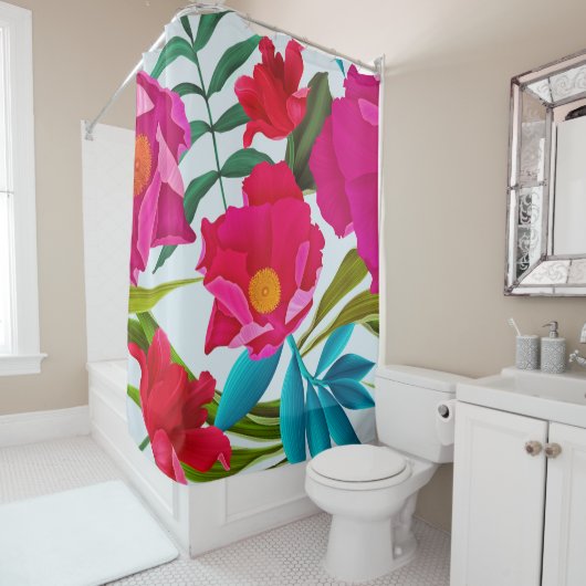 花GC15 – シャワーカーテン (インサイチュ)