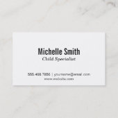 花III |説明 名刺 (裏面)