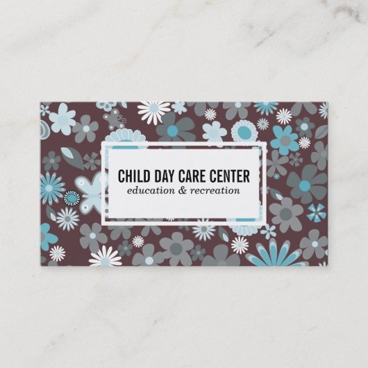 花III |説明 名刺 (正面)