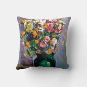 花in花瓶(セザンヌ) クッション (裏面)