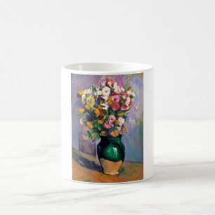 花in花瓶(セザンヌ) コーヒーマグカップ