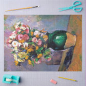 花in花瓶(セザンヌ) 薄葉紙 (クラフト)