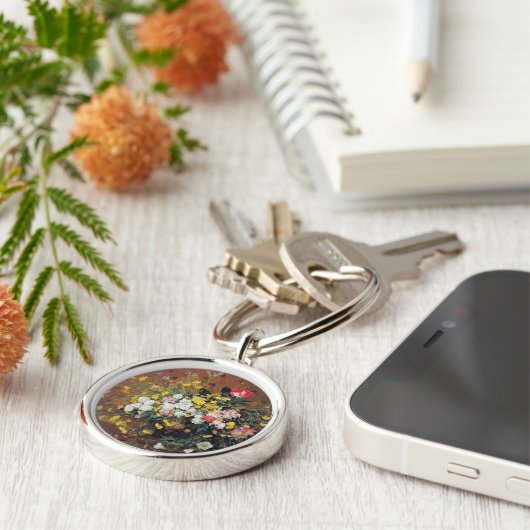 花Keychainのつぼ キーホルダー (側面)