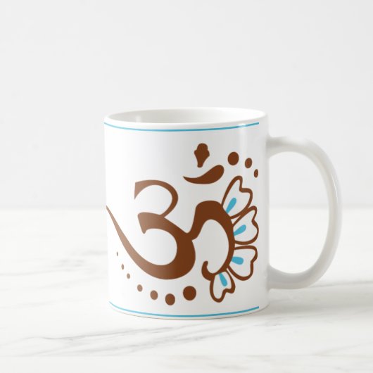 花Omはすくいます コーヒーマグカップ (右)