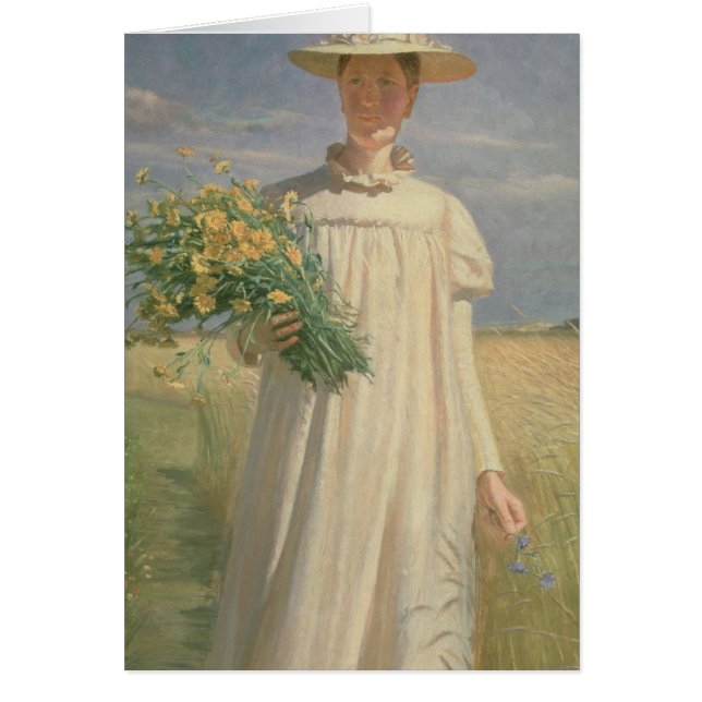 花Picking 1902年から戻っているアナAncher (正面)