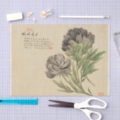 花Pl.03by梁雄偉 薄葉紙 (クラフト)