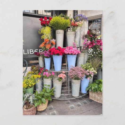 花Soho、ロンドンUKはがき ポストカード (正面)