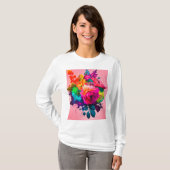 花Tシャツ Tシャツ (正面フル)