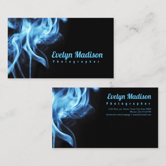 芳香族g678の煙 名刺 (正面/裏面)