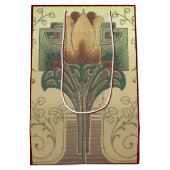 芸ビクトリアン芸の花 ミディアムペーパーバッグ (裏面)