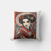 芸ポップ・アートの者 クッション (正面)