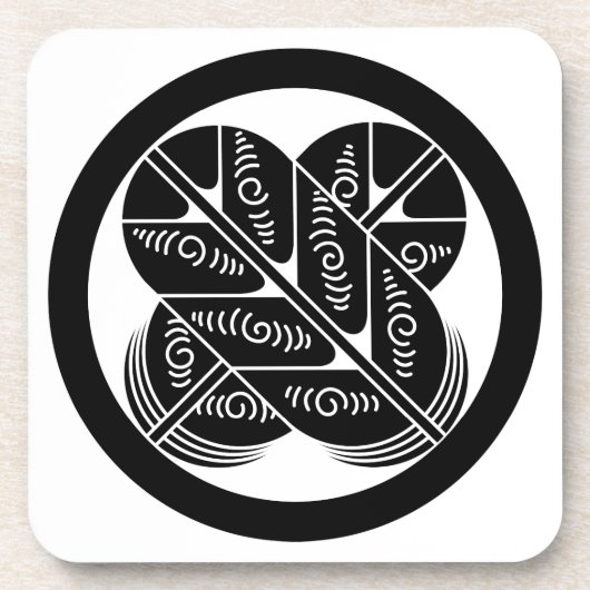 芸州の羽 コースター (正面)