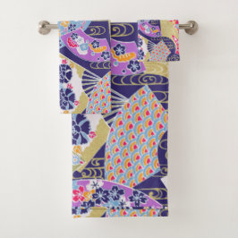 芸日本の者ファンのアートタオルセット バスタオルセット