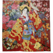 芸日本の者芸術-  シャワーカーテン (正面)