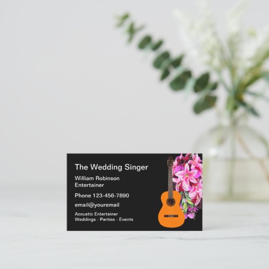 芸結婚人名刺 名刺 (スタンド正面)