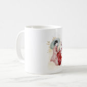 芸者は金の竹の近くに坐る コーヒーマグカップ (正面左)