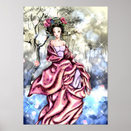 芸者アニメ ポスター