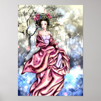 芸者アニメ ポスター