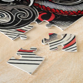 芸者エレガンスジグソーパズル ジグソーパズル (側面)